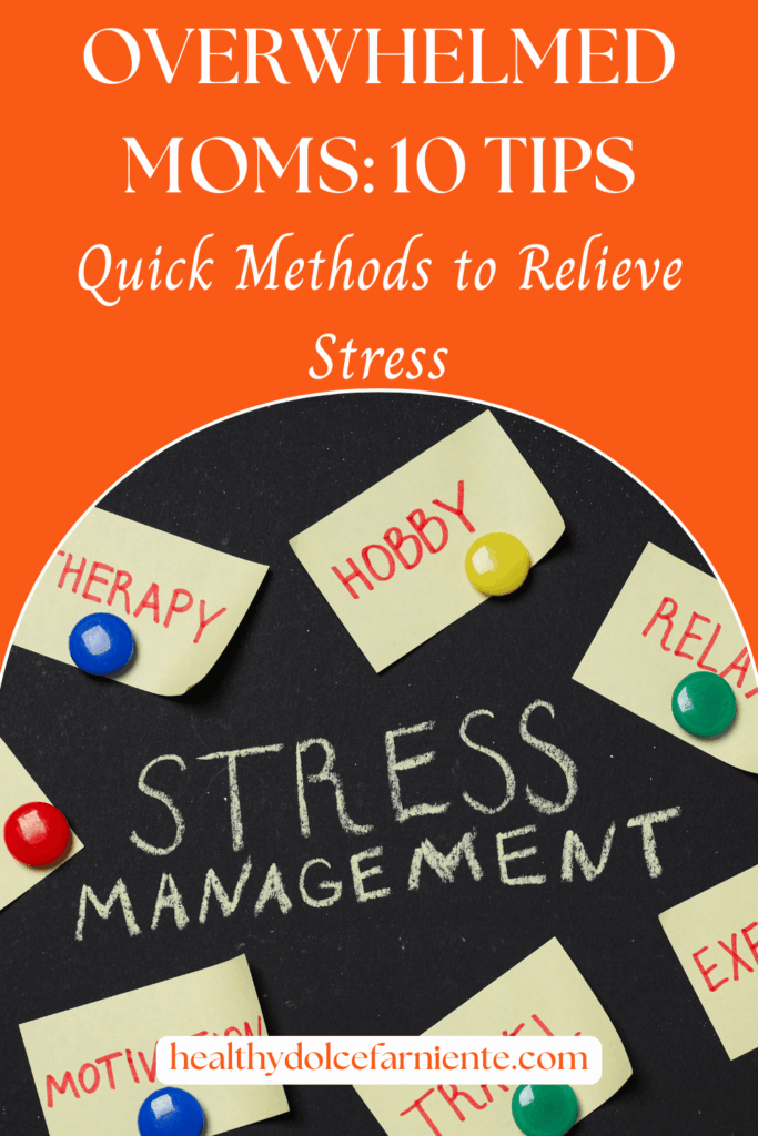 Stress relief Understanding your emotions and calming your body, motherhood version, for tired moms
