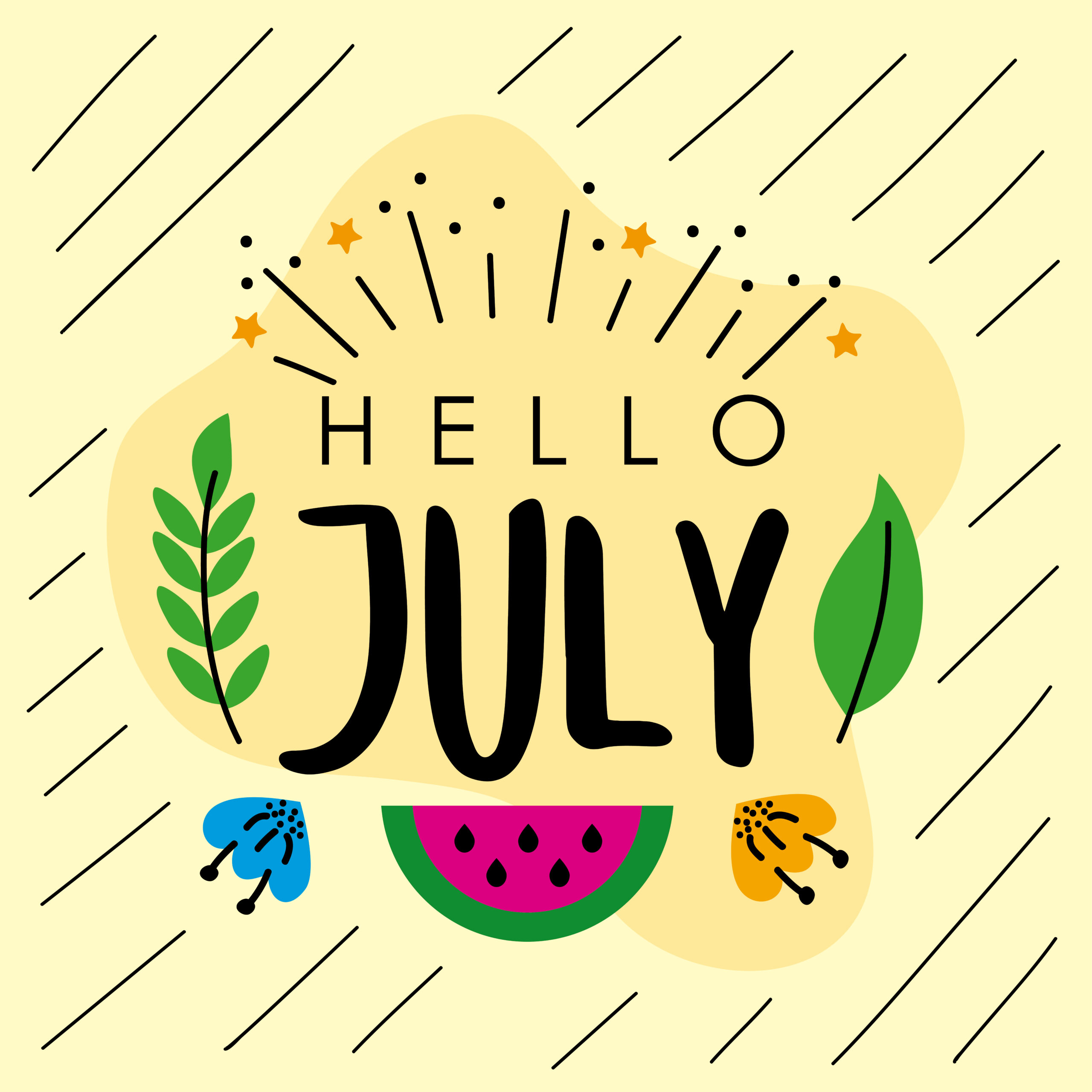 July seasonal list