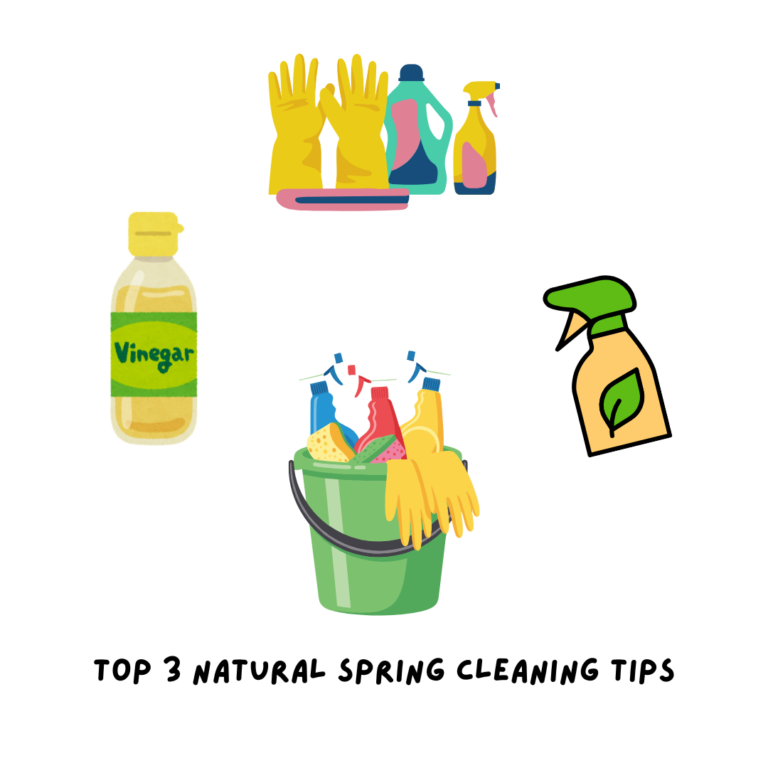 Top 3 Natural Spring Cleaning Tips (For Realistic Motherhood)