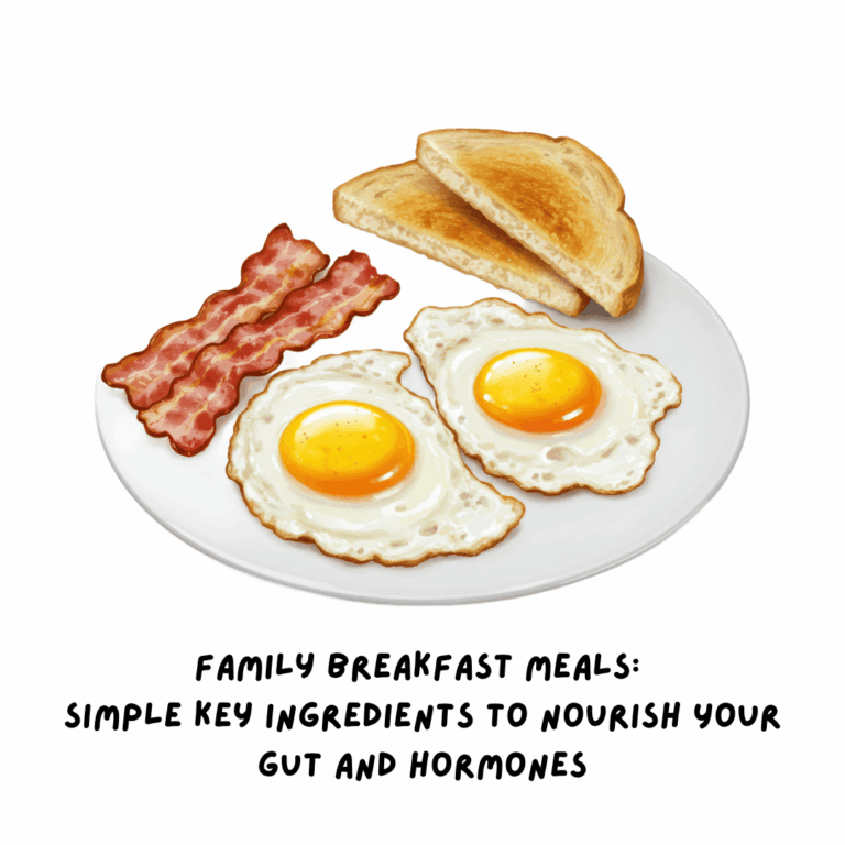 Family Breakfast Meals: Simple Key Ingredients To Nourish Your Gut and Hormones