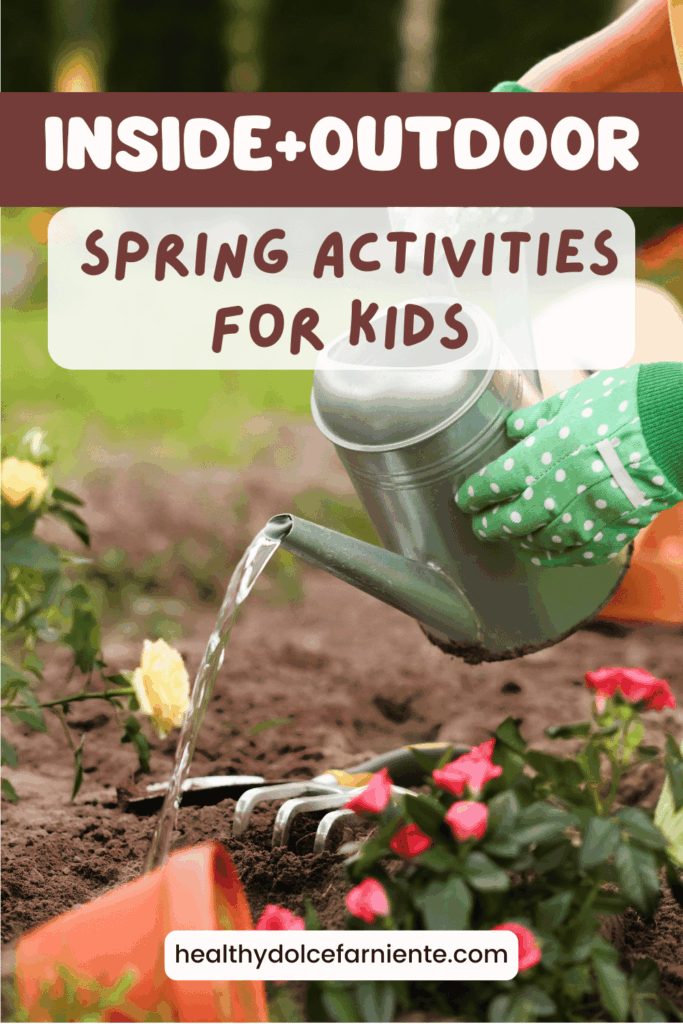 Fun outdoor activities for kids in spring