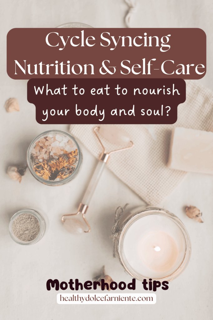 Cycle Syncing 101: Food and Self-Care